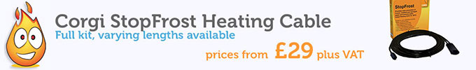 Corgi StopFrost Heating Cable - starting from £29 plus VAT